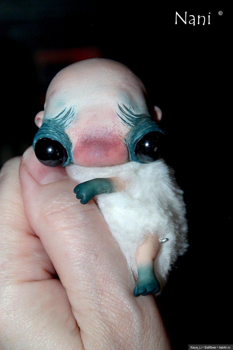 Новые существа) — Игрушки в смешанной технике (мех и глина): Арт