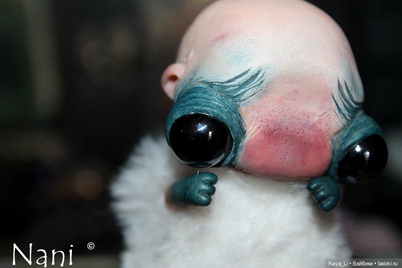 Новые существа) — Игрушки в смешанной технике (мех и глина): Арт