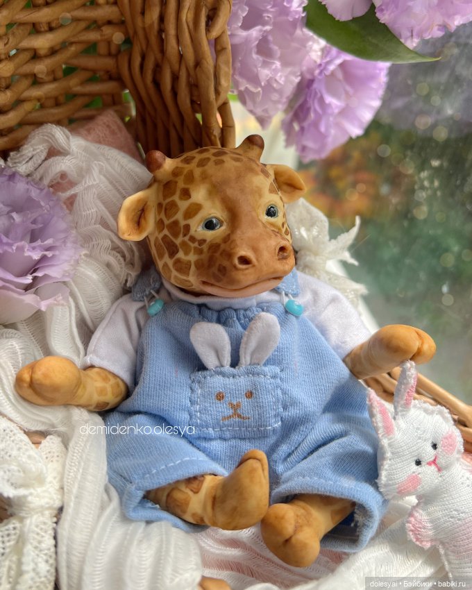 Жирафик Льюис 🦒✨ — Домашние фото авторских кукол: личные коллекции (фото 5)