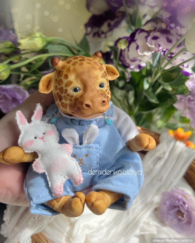 Жирафик Льюис 🦒✨ — Домашние фото авторских кукол: личные коллекции (фото 2)