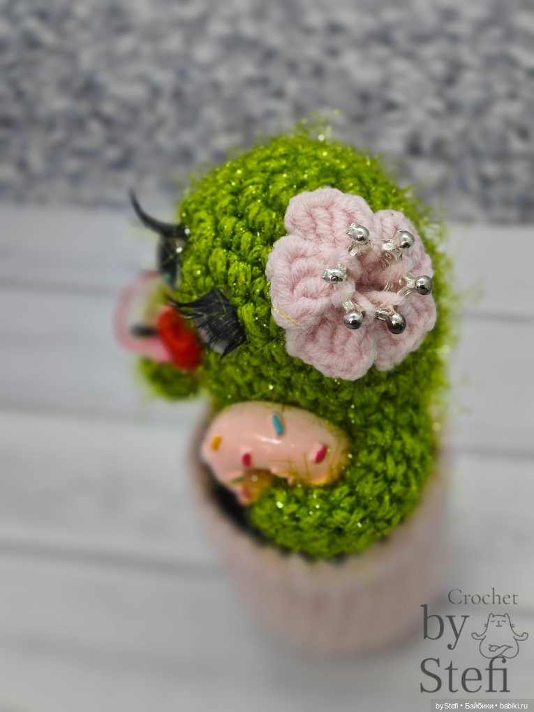 Кактусы — Вязаные игрушки и амигуруми: крючком (фото 6)