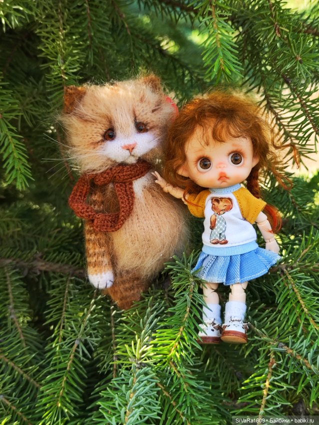 У нас Котофей поселился — Куклы и тела Obitsu 11 (Ob11): гибриды (фото 4)