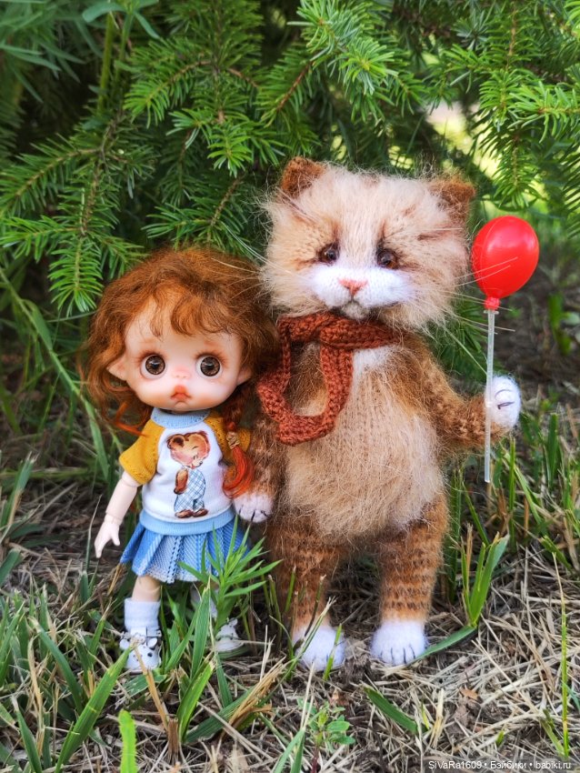 У нас Котофей поселился — Куклы и тела Obitsu 11 (Ob11): гибриды (фото 3)