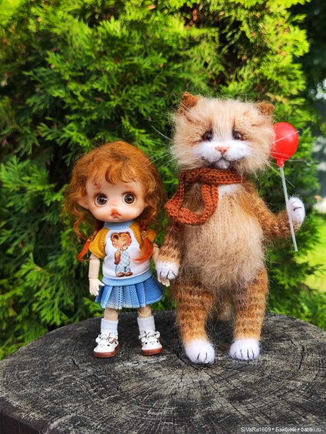 У нас Котофей поселился — Куклы и тела Obitsu 11 (Ob11): гибриды (фото 5)