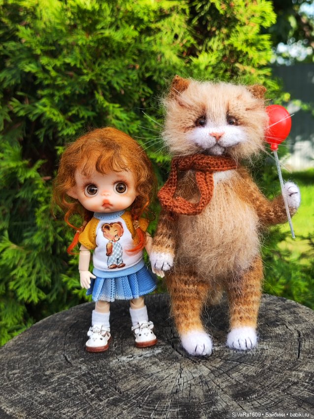 У нас Котофей поселился — Куклы и тела Obitsu 11 (Ob11): гибриды (фото 2)