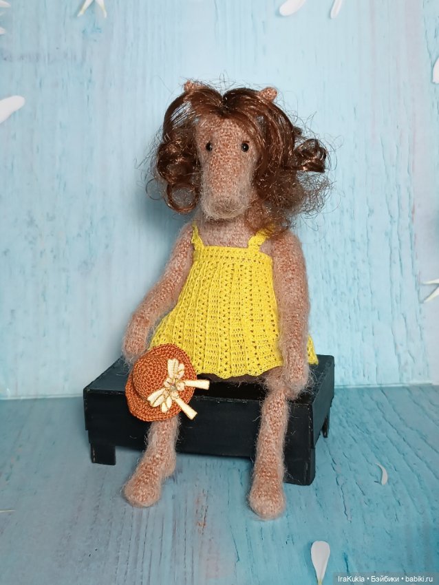 Тётя лошадь — Вязаные игрушки и амигуруми: крючком (фото 3)