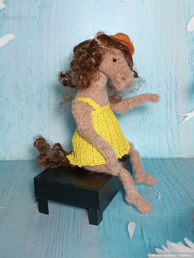 Тётя лошадь — Вязаные игрушки и амигуруми: крючком (фото 5)