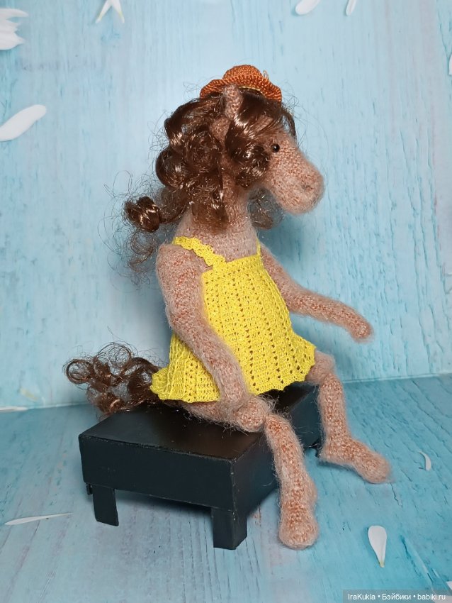 Тётя лошадь — Вязаные игрушки и амигуруми: крючком