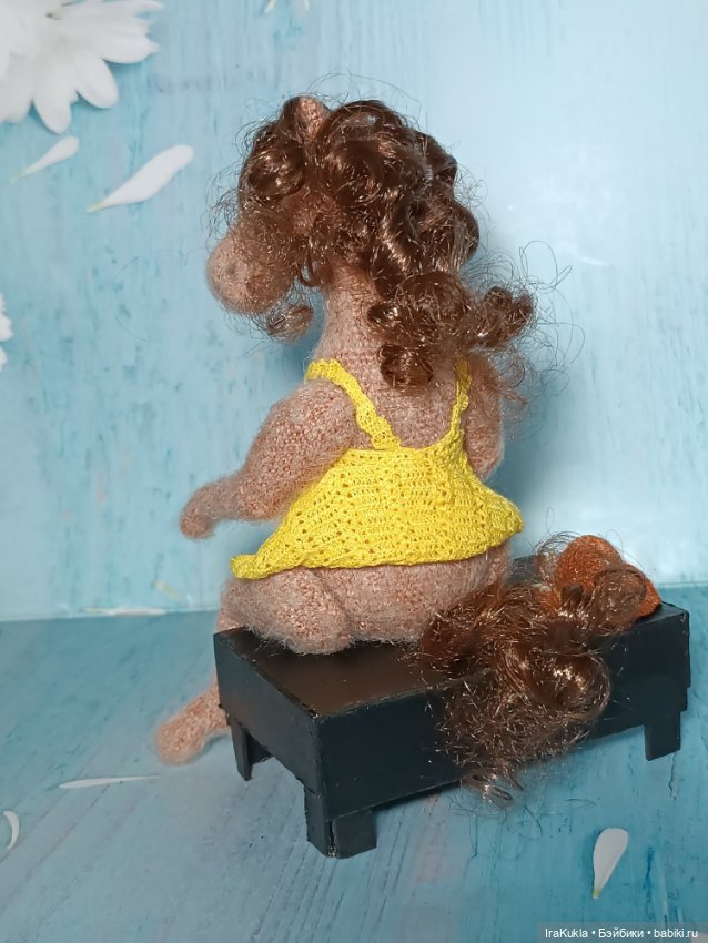 Тётя лошадь — Вязаные игрушки и амигуруми: крючком (фото 8)