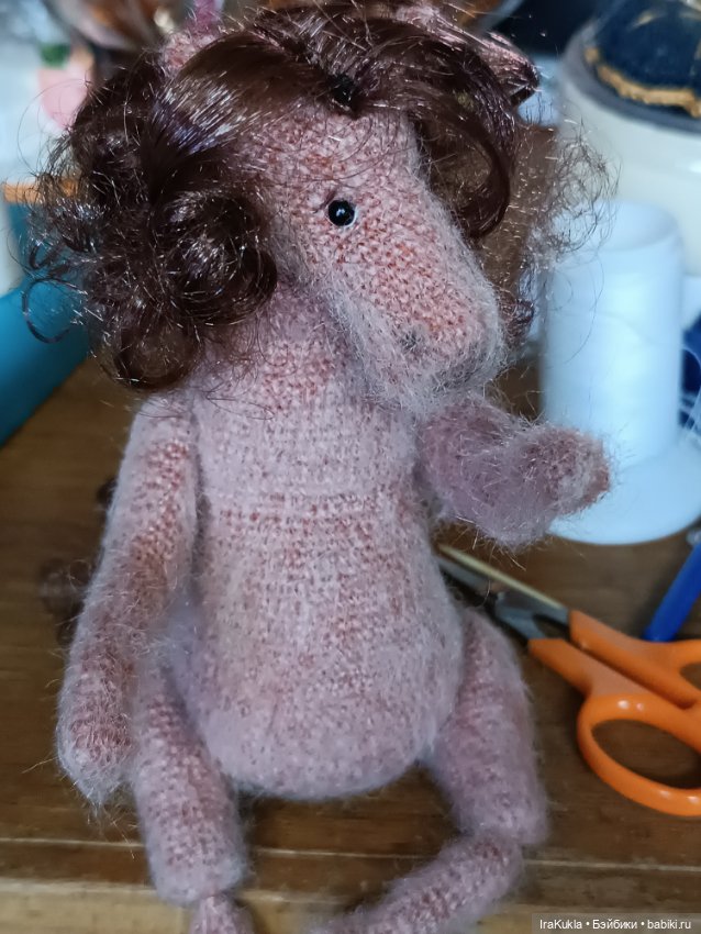 Тётя лошадь — Вязаные игрушки и амигуруми: крючком