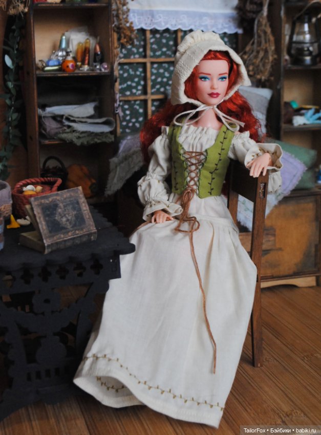 🌿Комплект «Крестьянка» для кукол Барби Йога🌿 (фото 3)