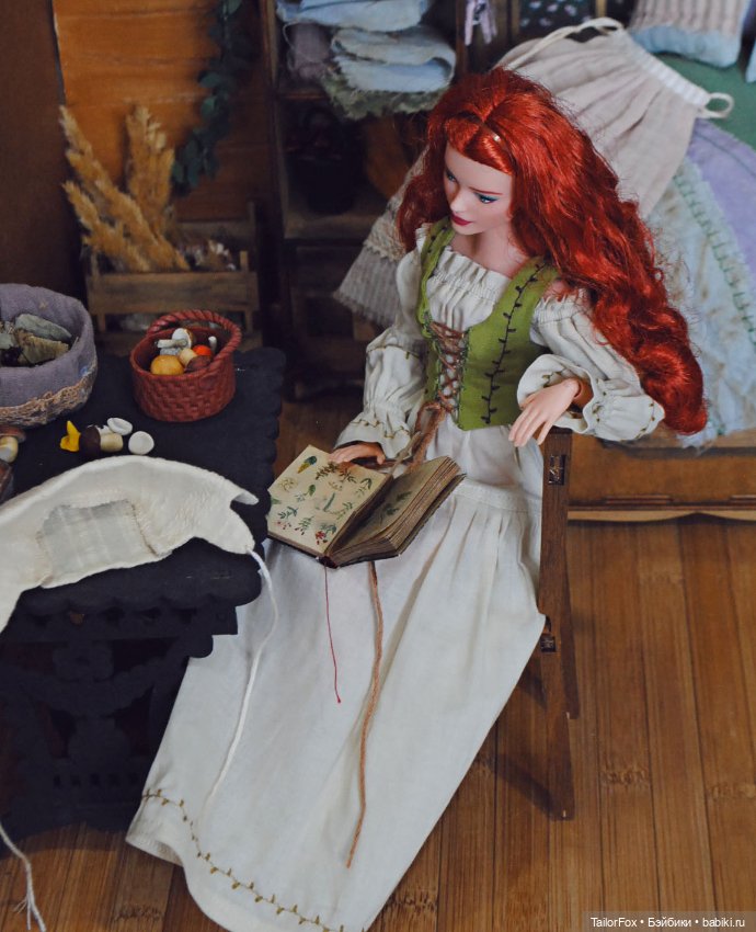 🌿Комплект «Крестьянка» для кукол Барби Йога🌿 (фото 5)