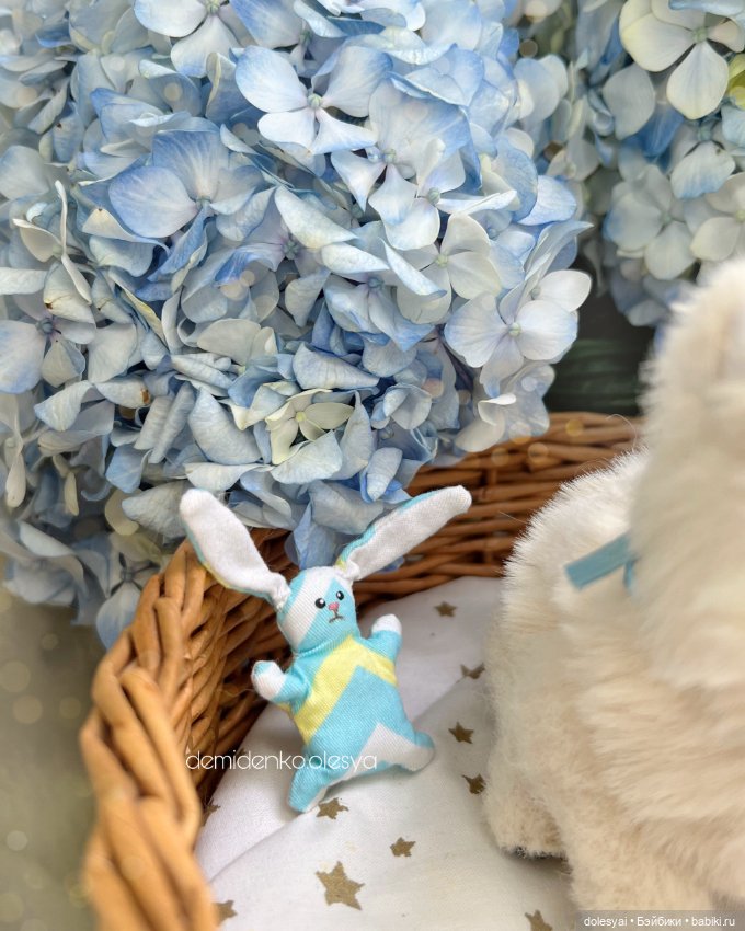 Щенок шпиц Нильс ✨🩵 — Игрушки в смешанной технике (мех и глина): Арт (фото 6)