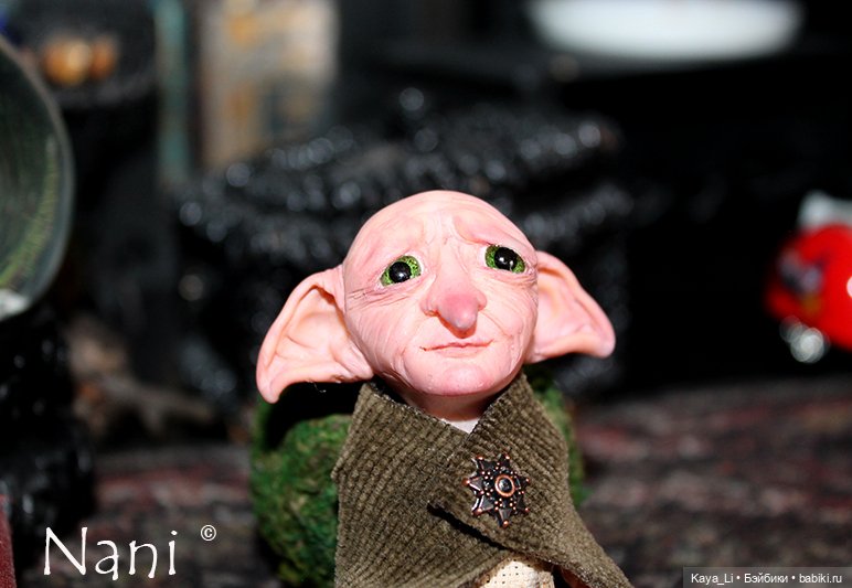 Домовый эльф — Авторские шарнирные куклы своими руками: лепка