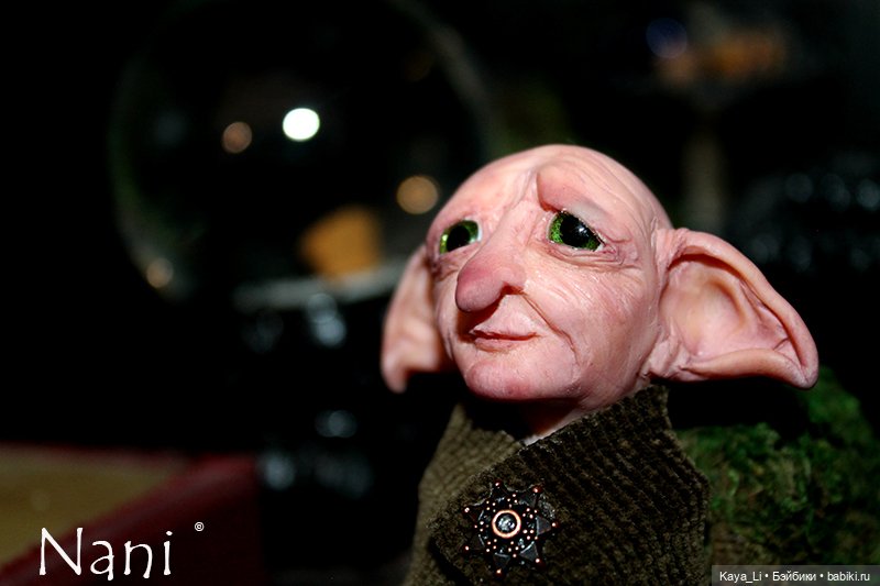 Домовый эльф — Авторские шарнирные куклы своими руками: лепка