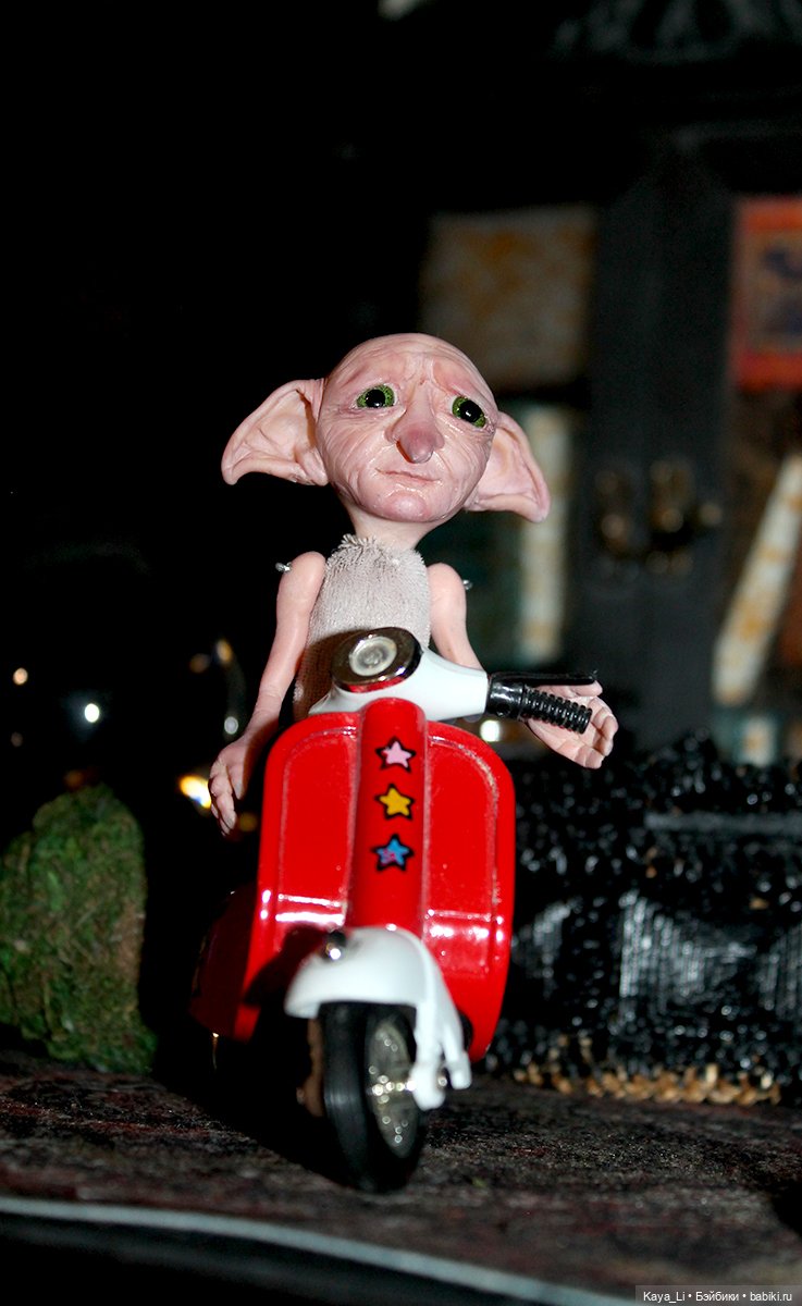 Домовый эльф — Авторские шарнирные куклы своими руками: лепка