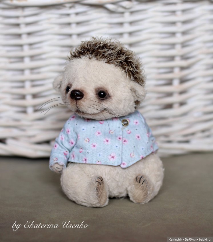 Тедди Ежик — Авторские мишки Тедди и друзья: фото