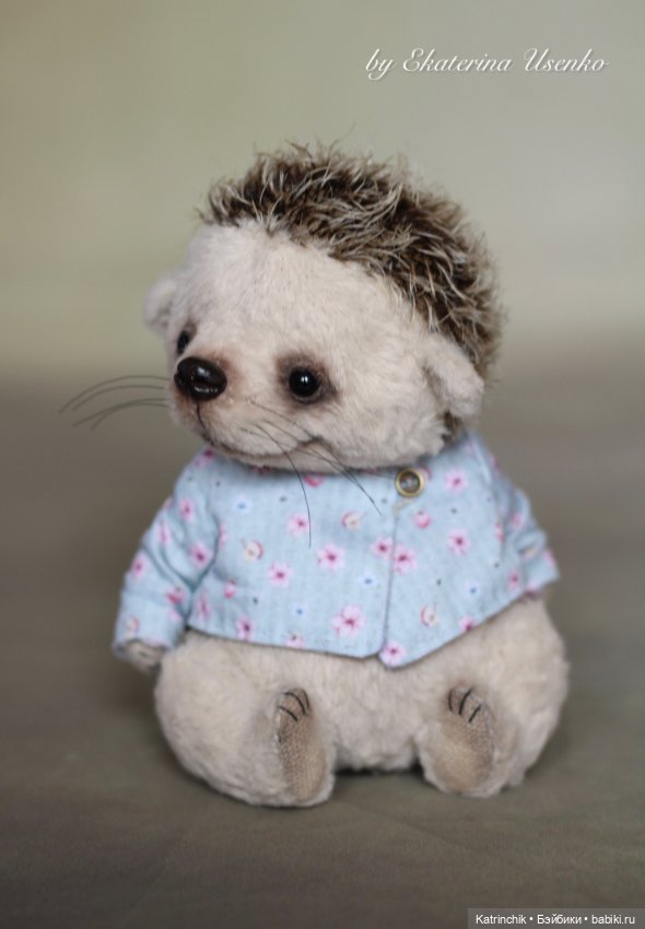 Тедди Ежик — Авторские мишки Тедди и друзья: фото (фото 5)