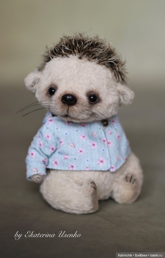 Тедди Ежик — Авторские мишки Тедди и друзья: фото (фото 2)