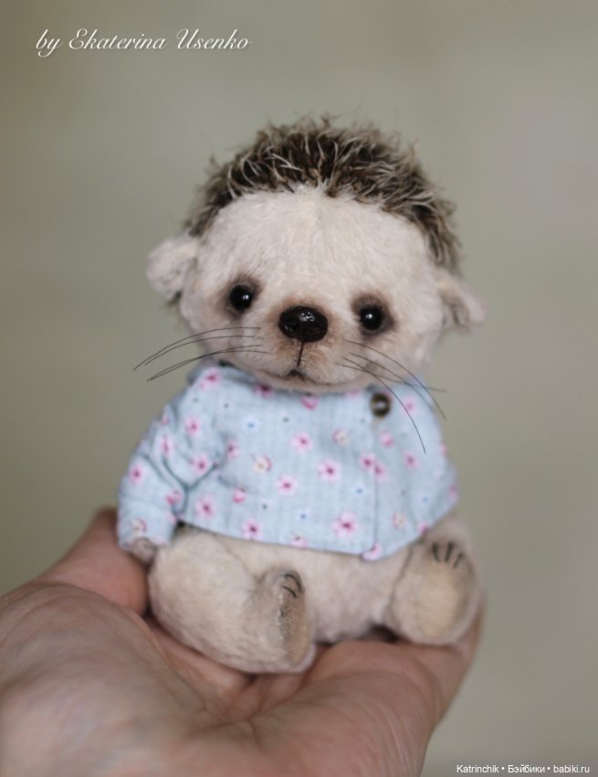 Тедди Ежик — Авторские мишки Тедди и друзья: фото (фото 9)