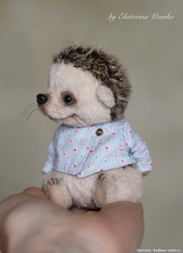 Тедди Ежик — Авторские мишки Тедди и друзья: фото (фото 8)