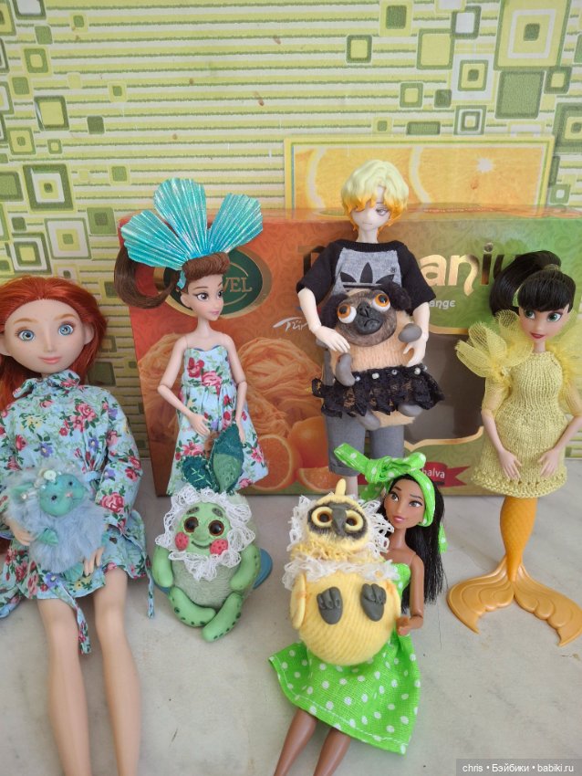 Рыбоньки и не только — Куклы Disney Animators и Принцессы Диснея: Disney Store (фото 10)