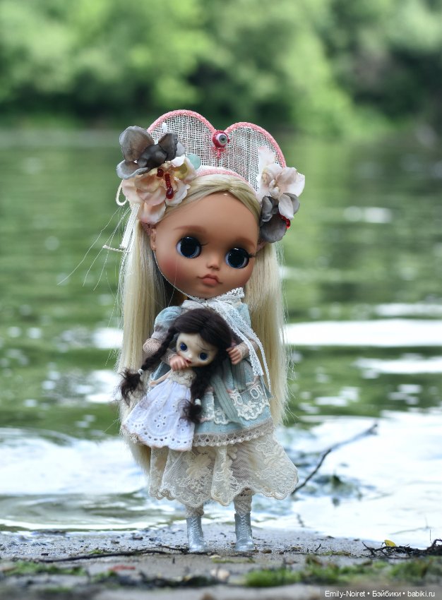 Русалочьи слёзки — Куклы Blythe (Блайз) ООАК: кастом (фото 3)