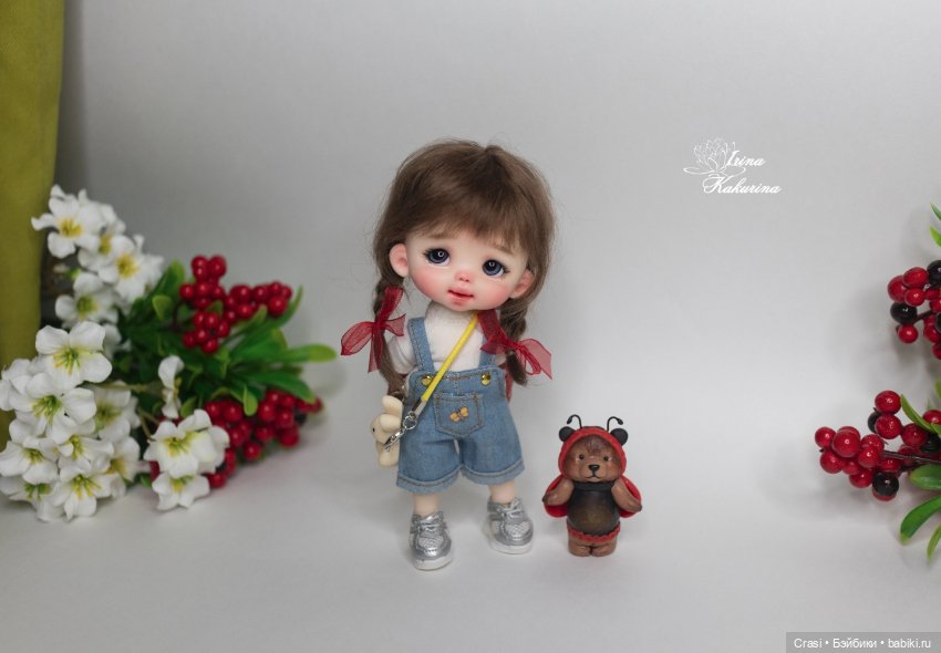 Маленькая ягодка ❤️🍓 — Куклы и тела Obitsu 11 (Ob11): гибриды (фото 7)