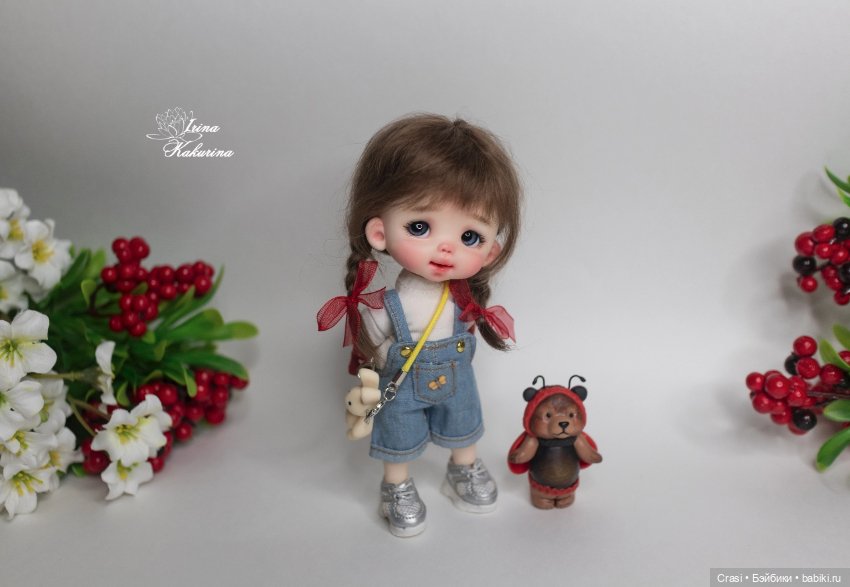 Маленькая ягодка ❤️🍓 — Куклы и тела Obitsu 11 (Ob11): гибриды