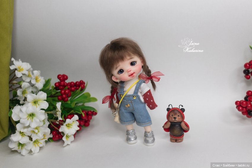 Маленькая ягодка ❤️🍓 — Куклы и тела Obitsu 11 (Ob11): гибриды (фото 3)