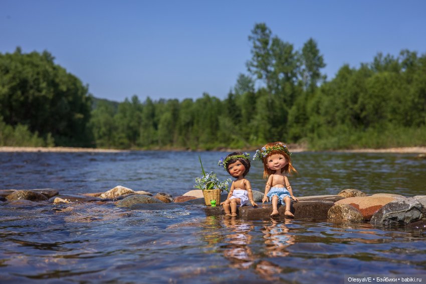 Дружба, лето и река)) — Фотоистории с куклами BJD (БЖД): сериалы (фото 2)