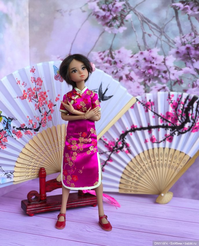 В восточном стиле — Куклы Milim Studio (Милим): российские БЖД (фото 9)