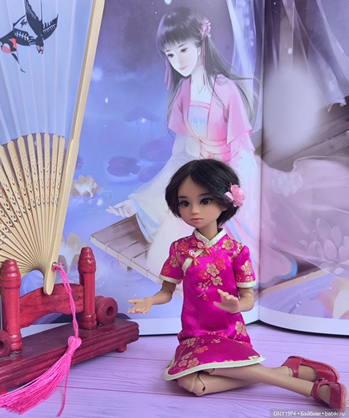 В восточном стиле — Куклы Milim Studio (Милим): российские БЖД (фото 7)