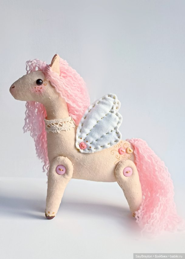 Лошадка — Авторские текстильные куклы: Вальдорфские