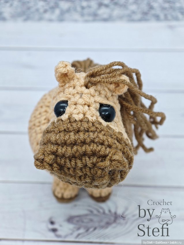 Конь Пончик — Вязаные игрушки и амигуруми: крючком (фото 2)