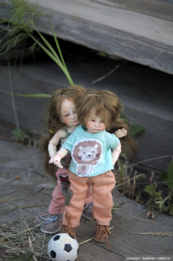 Зюзики - Яська и Лешка. Братик и сестричка (фото 5)