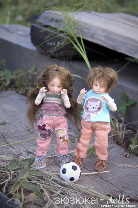 Зюзики - Яська и Лешка. Братик и сестричка (фото 6)