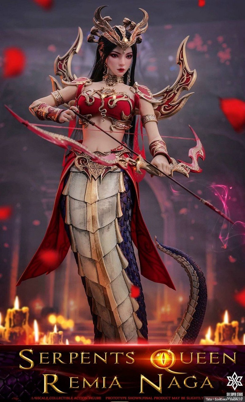 Six Super Stars - фигурка SERPENTS QUEEN REMIA NAGA (фото 5)