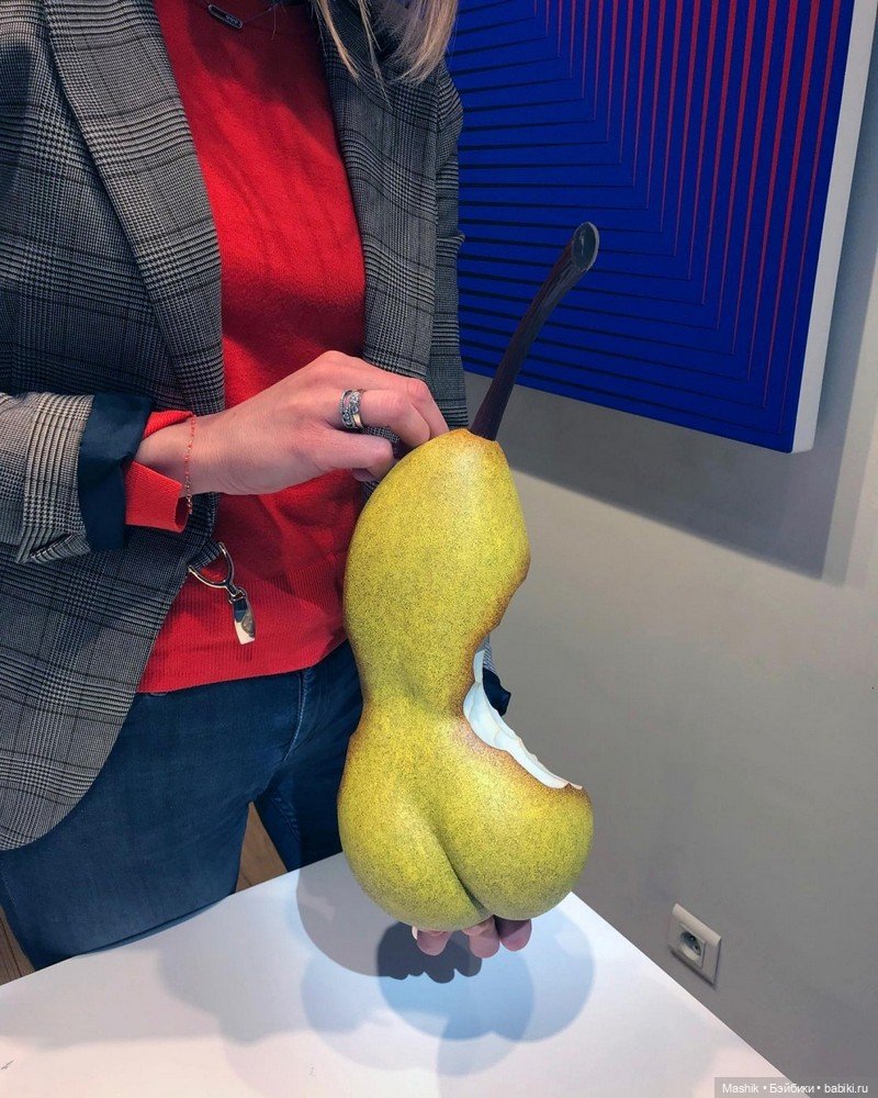 Груша из бронзы от Доминика Райу (фото 3)