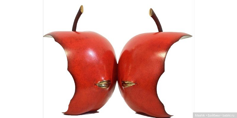 Груша из бронзы от Доминика Райу (фото 7)