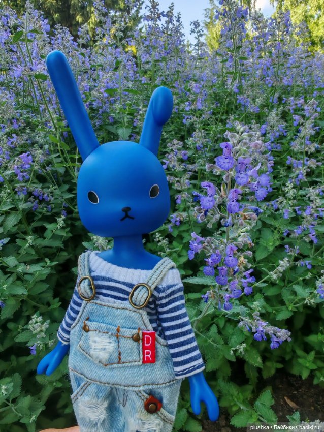 Синий кролик usaggie Bunny Blue от petworks (фото 8)