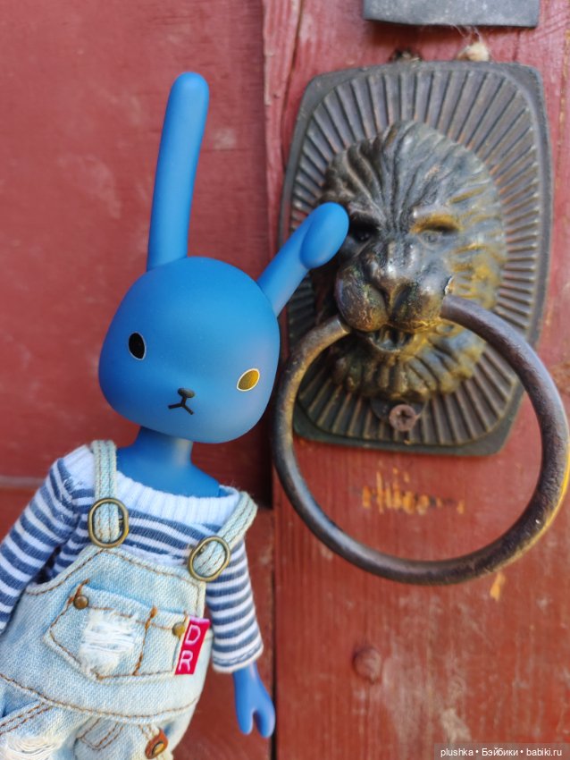 Синий кролик usaggie Bunny Blue от petworks