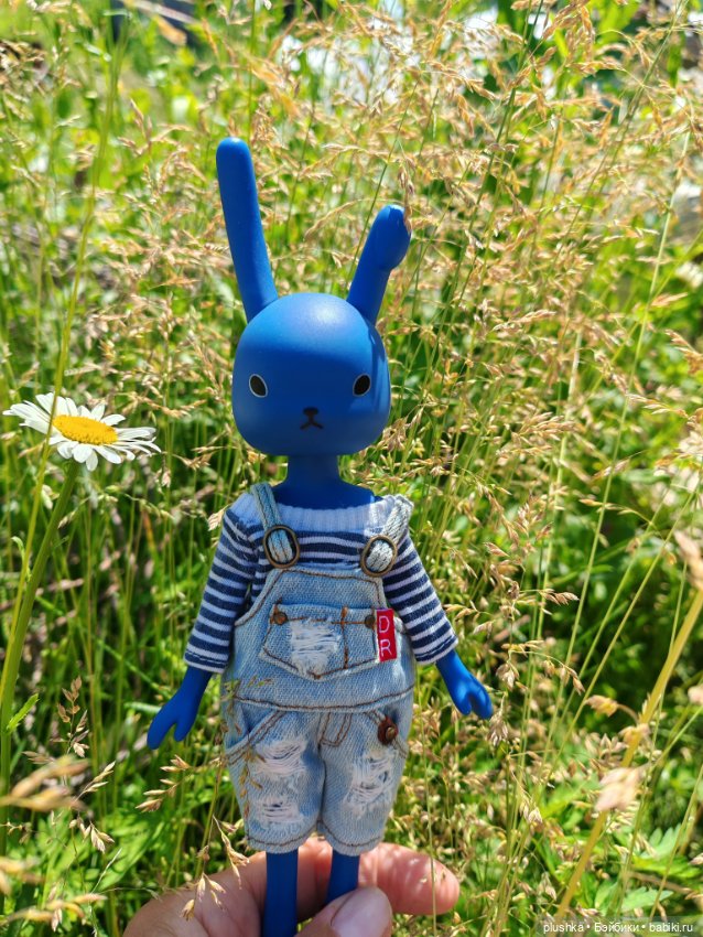 Синий кролик usaggie Bunny Blue от petworks