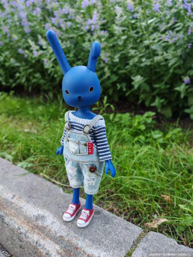 Синий кролик usaggie Bunny Blue от petworks (фото 6)