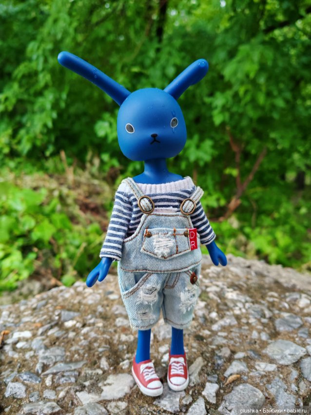 Синий кролик usaggie Bunny Blue от petworks (фото 3)