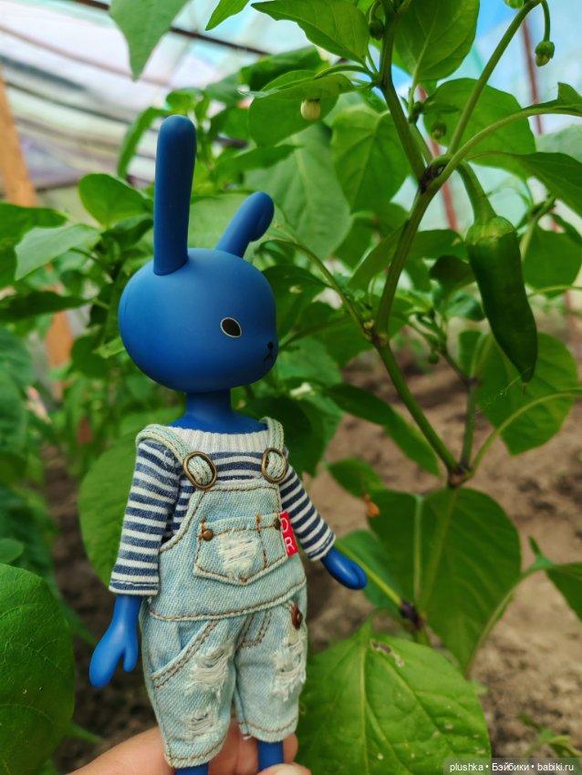 Синий кролик usaggie Bunny Blue от petworks