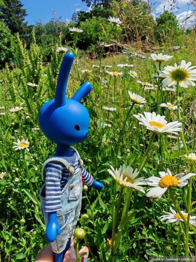 Синий кролик usaggie Bunny Blue от petworks