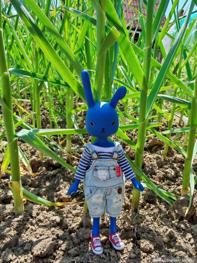 Синий кролик usaggie Bunny Blue от petworks