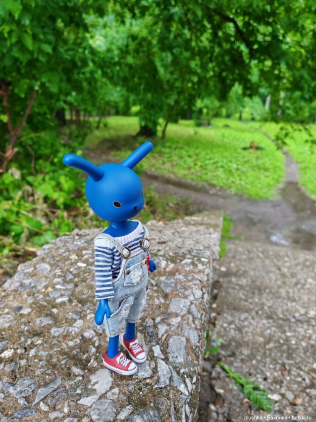 Синий кролик usaggie Bunny Blue от petworks (фото 2)