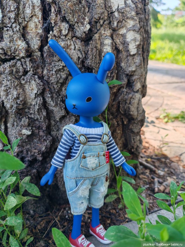 Синий кролик usaggie Bunny Blue от petworks